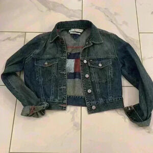 VTG Y2K Tommy Hilfiger jean jacket